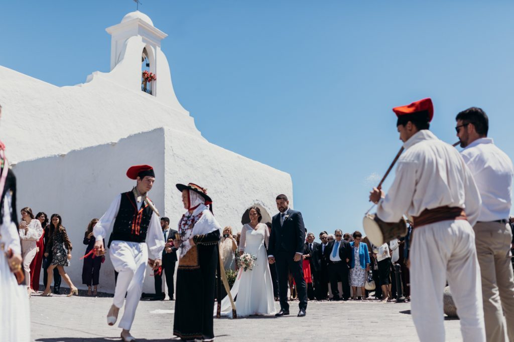 Baile payés en la boda de Raquel y Juanjo en Ibiza